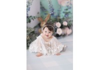 Vestido Lara - 9 a 12 Meses - Pré-Venda