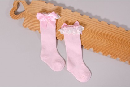 Meia  3/4 Elena - Rosa