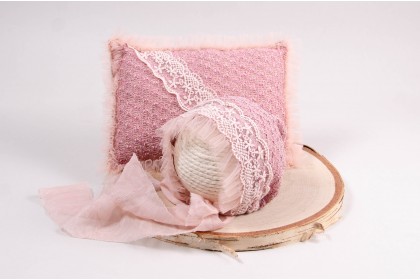 Conjunto Travesseiro + Touca Bruna 1 a 3 meses