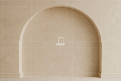 AN26FD04| Fundo fotográfico em tecido | Arco Minimalista