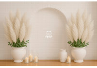 FA25FD03| Fundo fotográfico em tecido | Fine Art: Arco e pampas clean