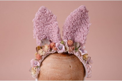 Headband Coelhinha - Sob Encomenda