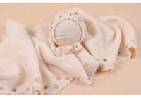 Conjunto Tricot Estelar Creme