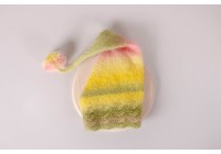 Gorro Mohair Pompom Rainbow II