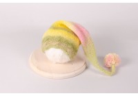 Gorro Mohair Pompom Rainbow II