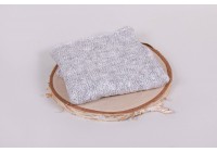 Wrap Tricot Petit Cinza Claro