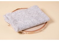 Wrap Tricot Cinza Claro