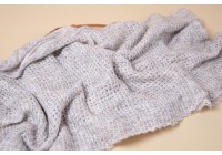 Wrap Tricot Cinza Claro