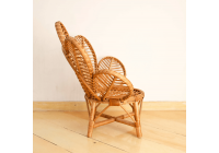 Cadeira de Vime Pétalas Infantil (Pronta entrega)