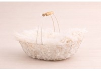 Cesto Aramado Off White